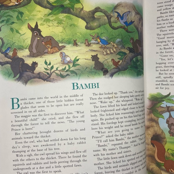 1989 Walt Disney's Classic Movie Treasury 10 Favorite Stories - Hardcover - Picture 7 of 12